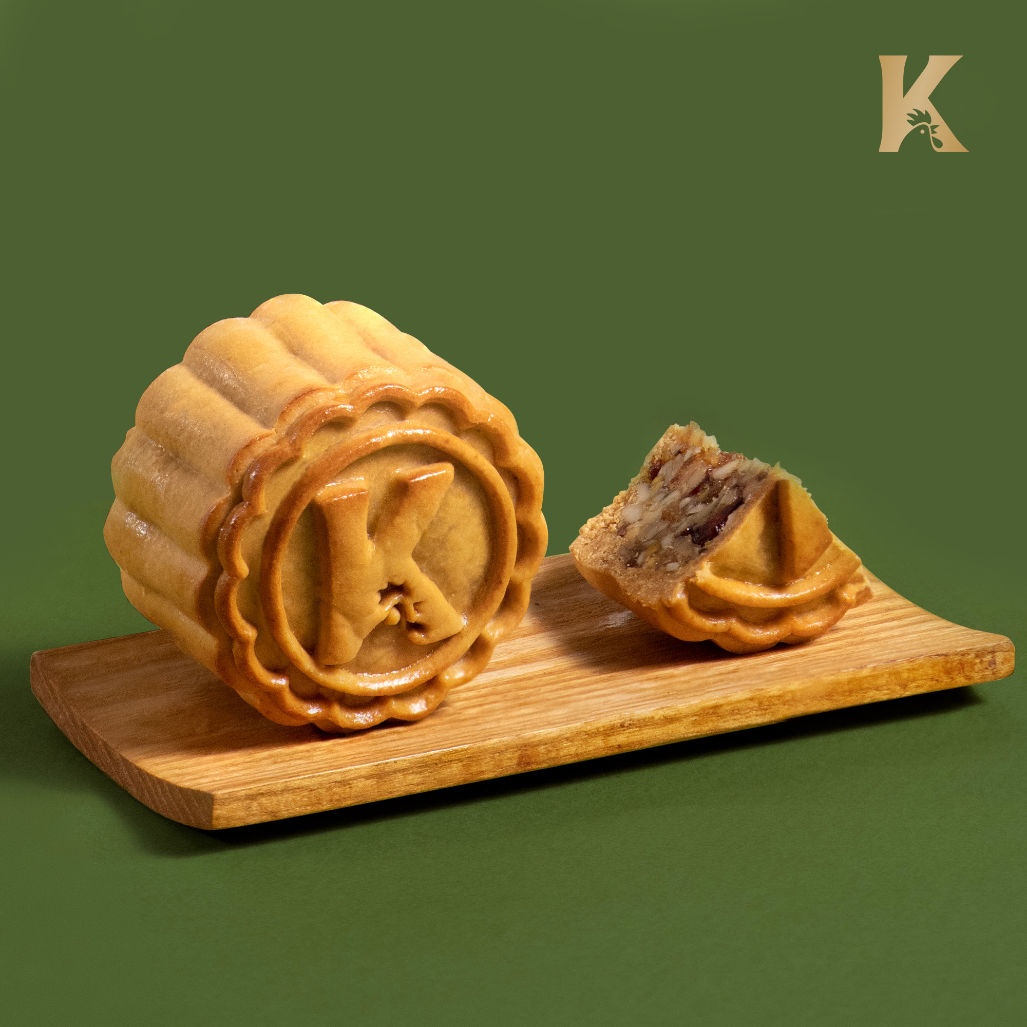 Bánh Yến Mạch Ngũ Hạt - 100gr ( Healthy mooncake)